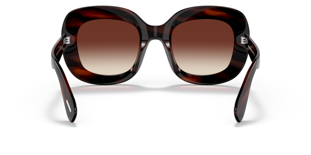 Oliver Peoples Jesson avec une monture Écaille de tortue Rouge Vintage et des verres Brun - image 5