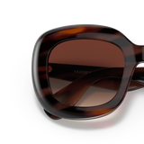 Oliver Peoples Jesson with Vintage Red Tortoise frame and Brown lenses - Variant