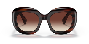 Oliver Peoples Jesson avec une monture Écaille de tortue Rouge Vintage et des verres Brun - image 2