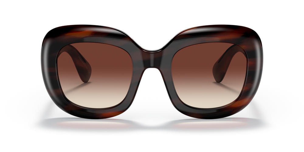 Oliver Peoples Jesson con montatura Rosso tartarugato vintage e lenti  Marrone - L'immagine 2