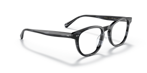 Oliver Peoples Kisho con montura Azul oscuro y humo - El 3