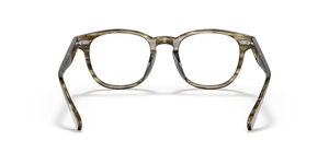 Oliver Peoples Kisho con montatura Bark verde oliva tenue - L'immagine 5