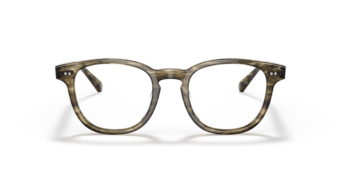 Oliver Peoples Kisho with Soft Olive Bark frame - Image Material 