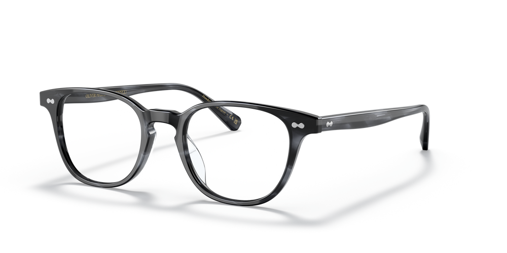 Oliver Peoples Sadao con montatura Blu scuro/Grigio fumo - immagine 2