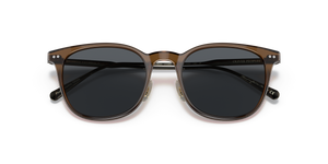 Oliver Peoples Gerardo avec une monture Dark Auburn/Antique Gold et des verres Bleu - image 6