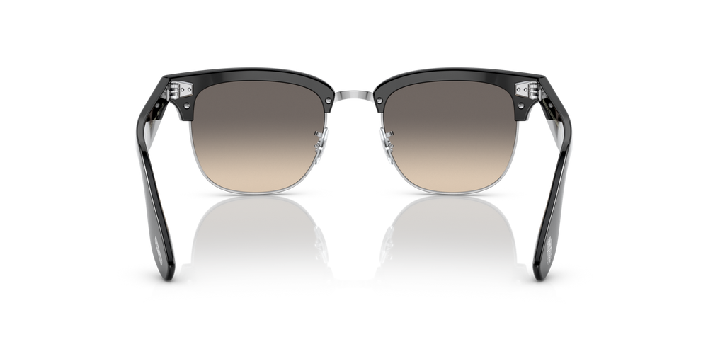 Oliver Peoples Capannelle avec une monture Noir/ Argent et des verres Gris - image 5