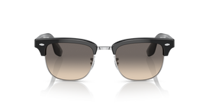 Oliver Peoples Capannelle avec une monture Noir/ Argent et des verres Gris - image 2