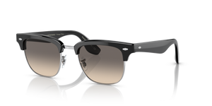 Oliver Peoples Capannelle avec une monture Noir/ Argent et des verres Gris - image 1