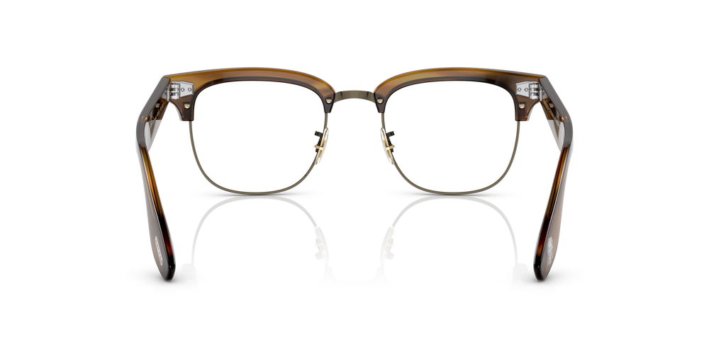 Oliver Peoples Capannelle with Raintree/Antique Gold frame and Clear lenses - image 5