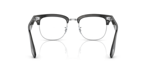 Oliver Peoples Capannelle with Charcoal Tortoise/Brushed Silver frame and Clear lenses - Image 5