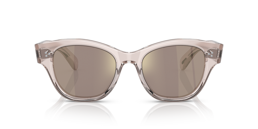 Sie Oliver Peoples Eadie mit Dune Gestell und Braun Gläsern - Bild 2