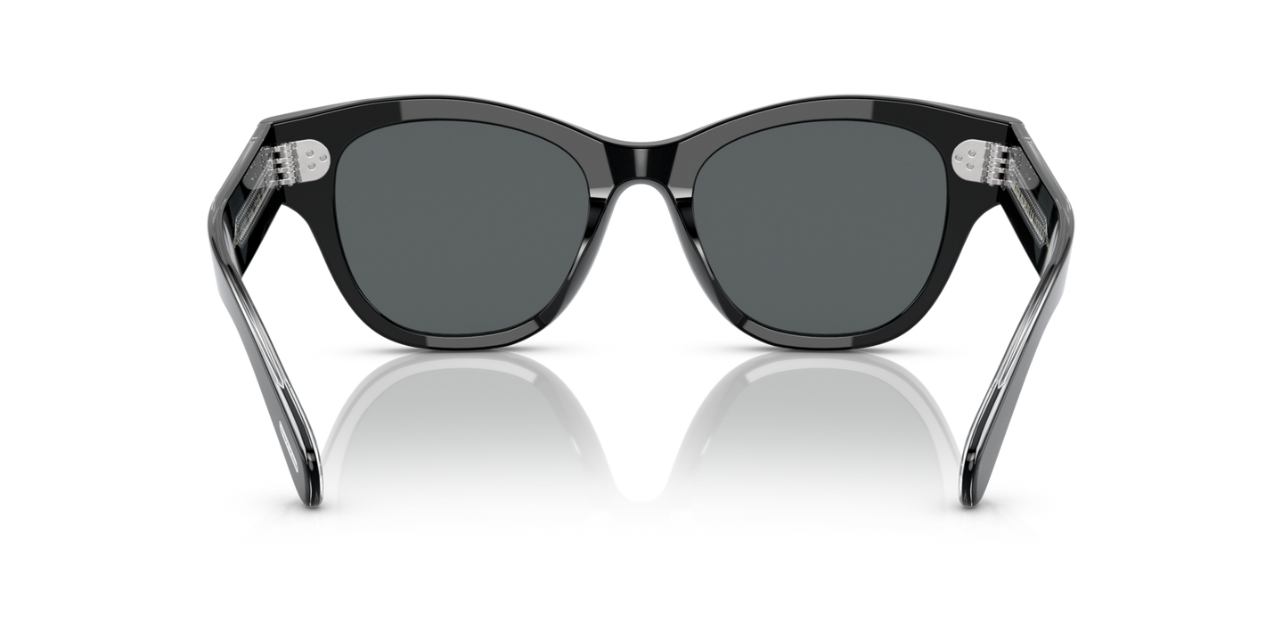 Oliver Peoples Eadie con montatura Nero e lenti  Grigio - Immagine Naselli