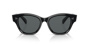 Oliver Peoples Eadie avec une monture Noir et des verres Gris - L'image 2