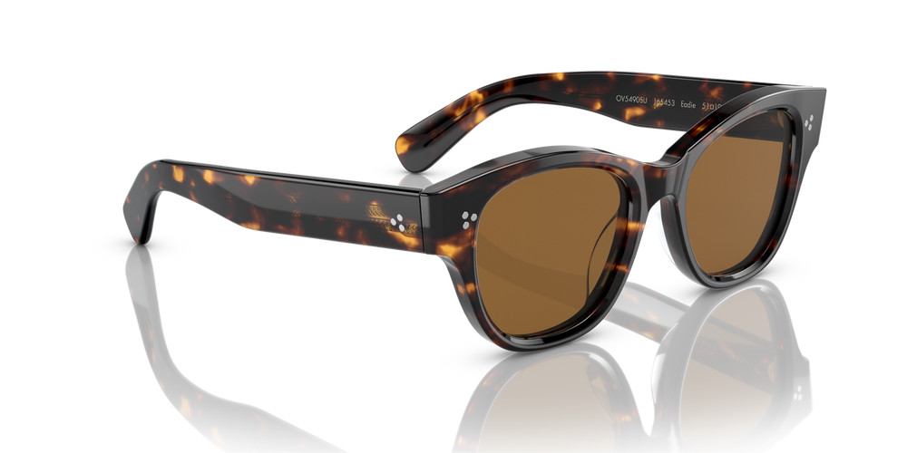 Sie Oliver Peoples Eadie mit DM2 Gestell und Braun Gläsern - bild 3