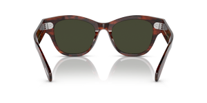 Oliver Peoples Eadie with Vintage Red Tortoise frame and Green lenses - Image 5