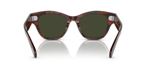 Oliver Peoples Eadie avec une monture Écaille de tortue Rouge Vintage et des verres Vert - image 5