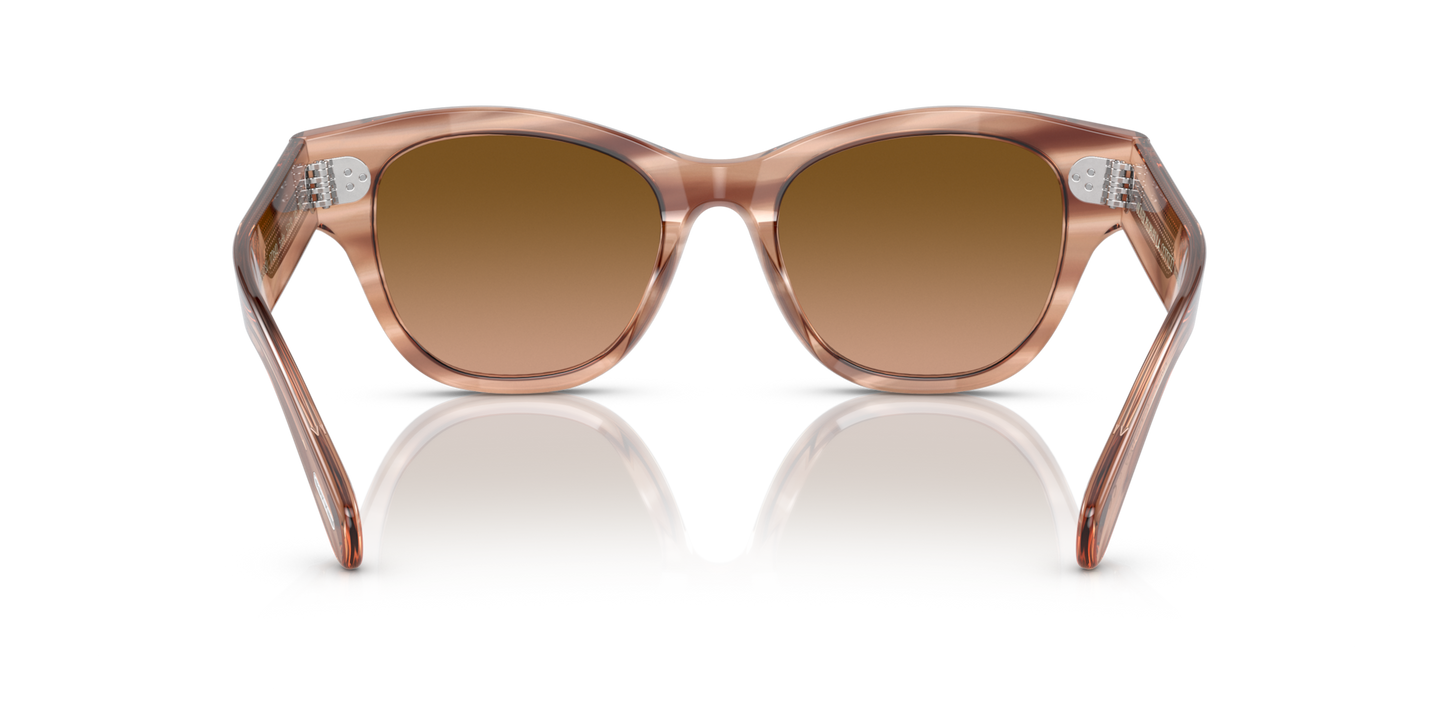 Oliver Peoples Eadie con montatura Sunstone délavé e lenti  Rosa - Immagine Naselli