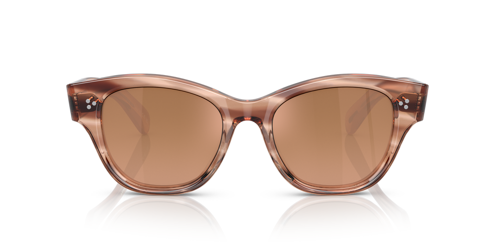 Oliver Peoples Eadie with Washed Sunstone frame and Pink lenses - Image 2