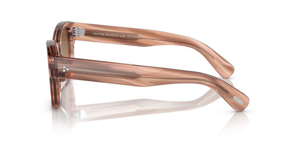 Oliver Peoples Eadie with Washed Sunstone frame and Pink lenses - Image 4