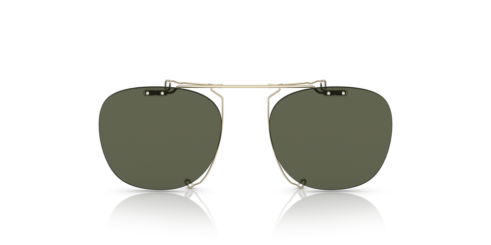 Oliver Peoples Finley 1993 Clip with Gold frame and Green lenses - image 7