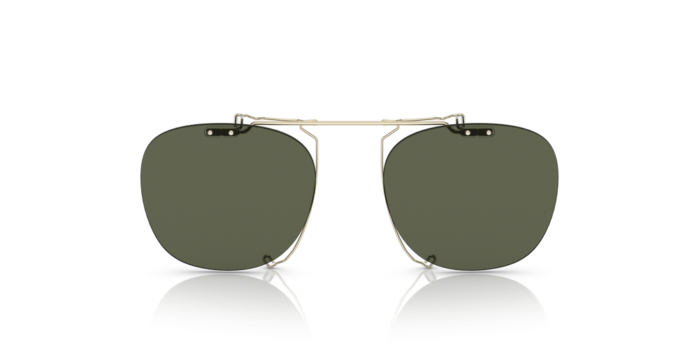 Oliver Peoples Finley 1993 Clip with Gold frame and Green lenses - image 7