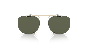 Oliver Peoples Finley 1993 Clip with Gold frame and Green lenses - image 7