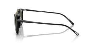 Oliver Peoples Finley 1993 Clip con montura Oro y lentes Verde - El 5