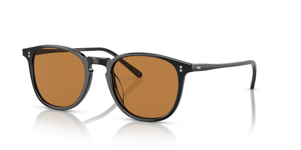 Sie Oliver Peoples Finley 1993 Sun mit Schwarz Gestell und Braun Gläsern - bild 7
