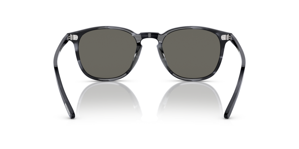 Oliver Peoples Finley 1993 Sun con montura Azul y lentes Gris - El 5