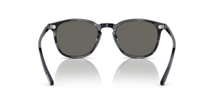 Oliver Peoples Finley 1993 Sun con montura Azul y lentes Gris - El 5