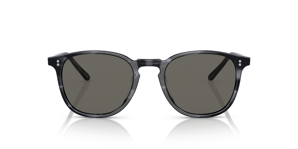 Oliver Peoples Finley 1993 Sun con montura Azul y lentes Gris - El 2
