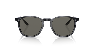 Oliver Peoples Finley 1993 Sun con montura Azul y lentes Gris - El 2
