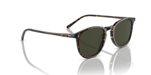 Oliver Peoples Finley 1993 Sun with Atago Tortoise frame and Green lenses - image 3