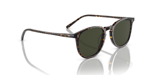 Oliver Peoples Finley 1993 Sun with Atago Tortoise frame and Green lenses - Image 3