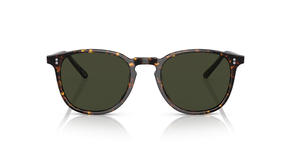 Oliver Peoples Finley 1993 Sun with Atago Tortoise frame and Green lenses - image 2