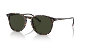 Oliver Peoples Finley 1993 Sun with Atago Tortoise frame and Green lenses - image 1