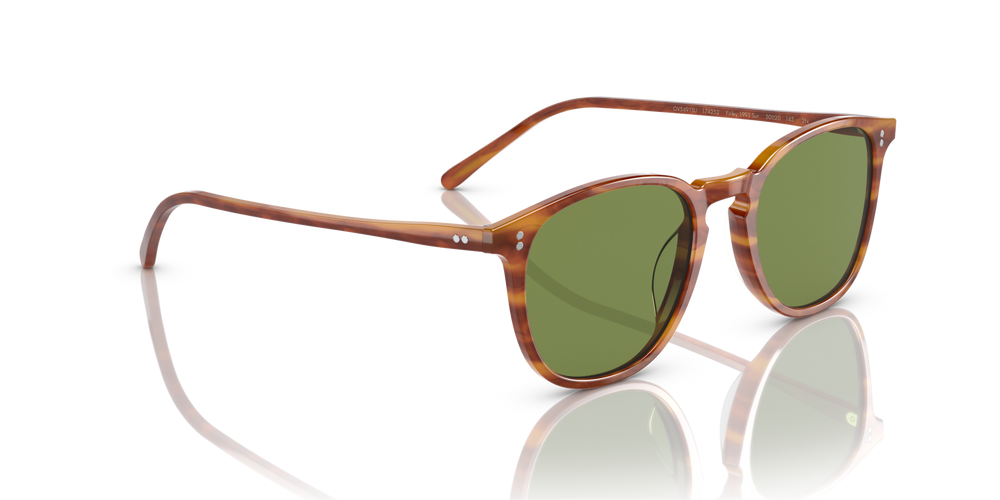 Oliver Peoples Finley 1993 Sun with Sugi Tortoise frame and Green lenses - image 3