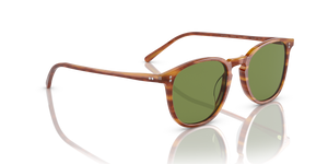 Oliver Peoples Finley 1993 Sun with Sugi Tortoise frame and Green lenses - image 3