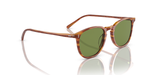 Oliver Peoples Finley 1993 Sun with Sugi Tortoise frame and Green lenses - Image 3