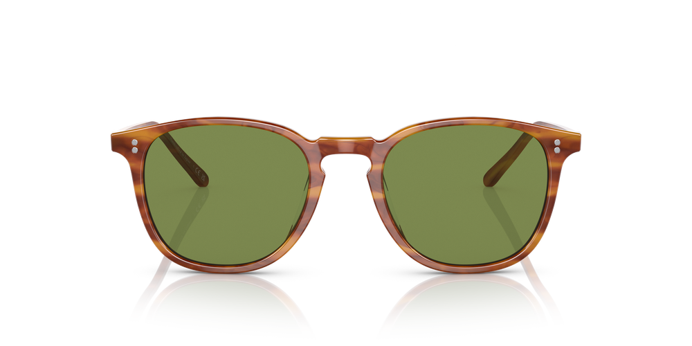 Oliver Peoples Finley 1993 Sun with Sugi Tortoise frame and Green lenses - Image 2