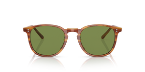Oliver Peoples Finley 1993 Sun with Sugi Tortoise frame and Green lenses - Image 2