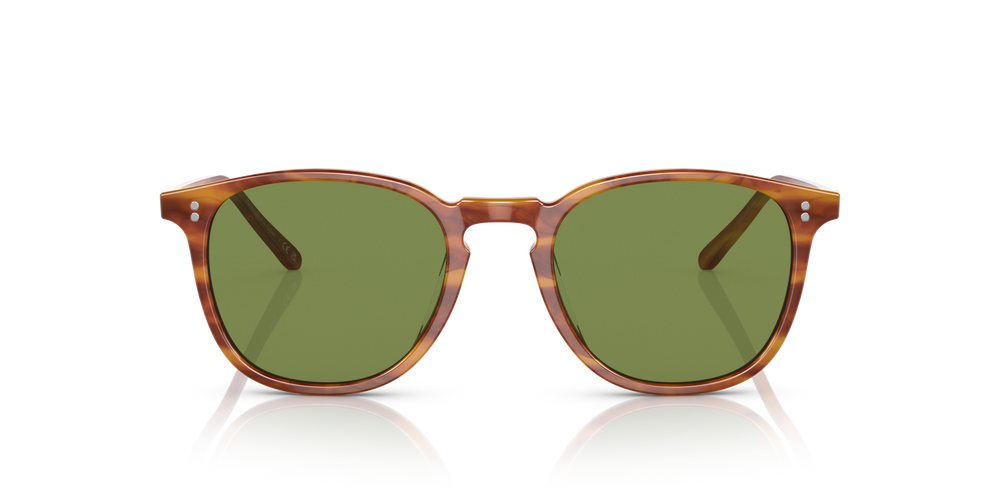 Oliver Peoples Finley 1993 Sun with Sugi Tortoise frame and Green lenses - image 2