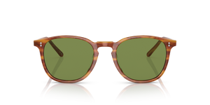 Oliver Peoples Finley 1993 Sun with Sugi Tortoise frame and Green lenses - image 2
