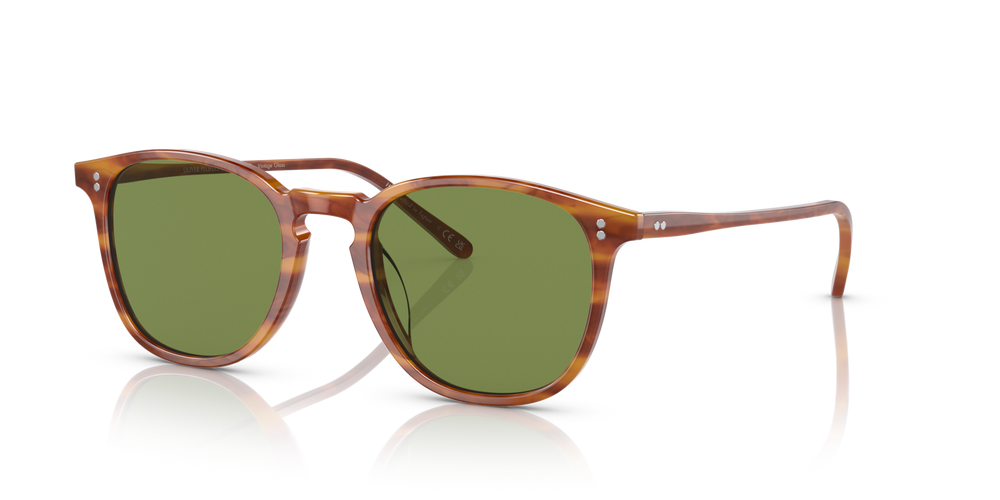 Oliver Peoples Finley 1993 Sun con montura Sugi Tortoise y lentes Verde - imagen 5