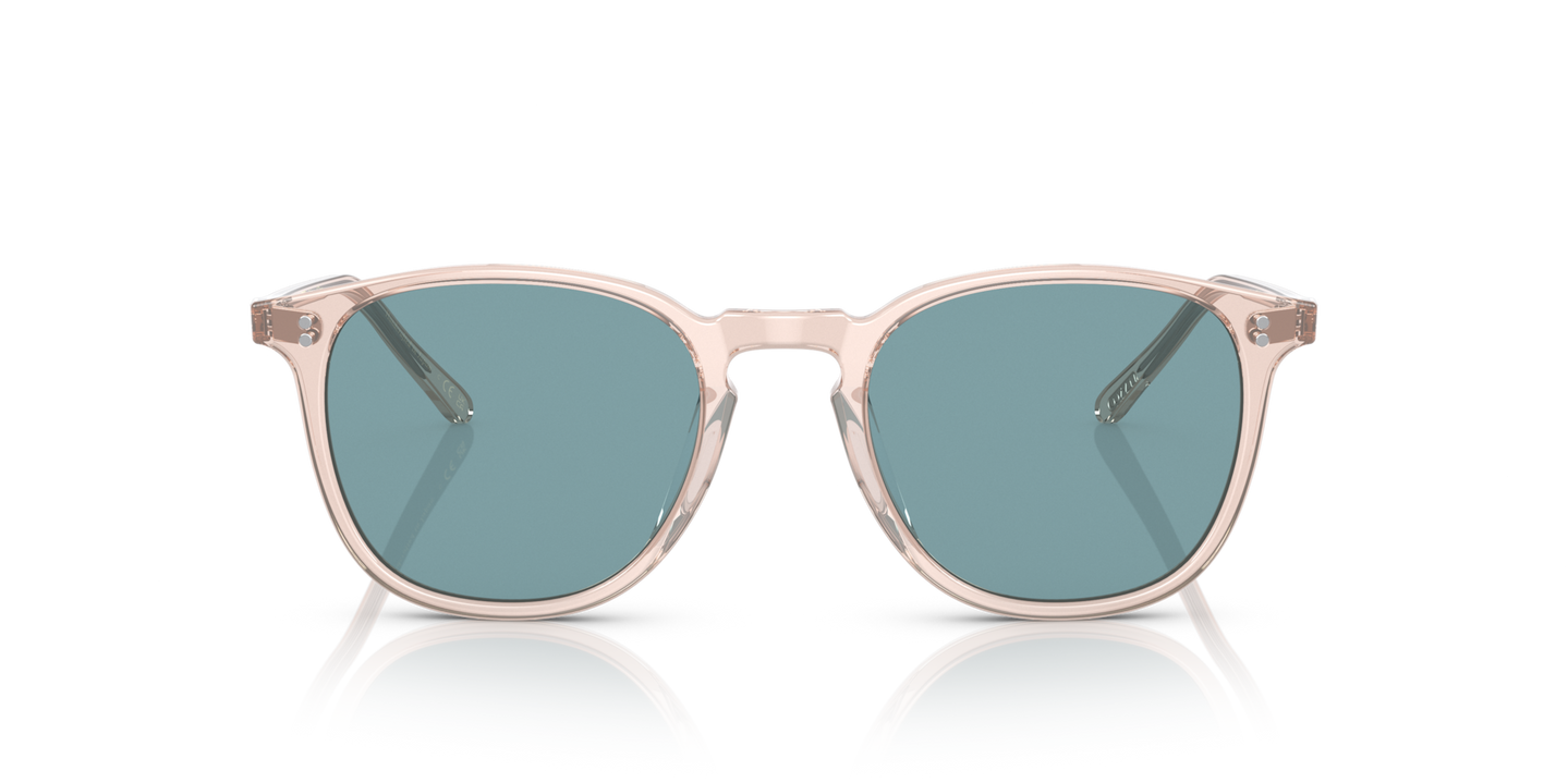 Sie Oliver Peoples Finley 1993 Sun mit Cherry Blossom Gestell und Grün Gläsern - Bild Gläser