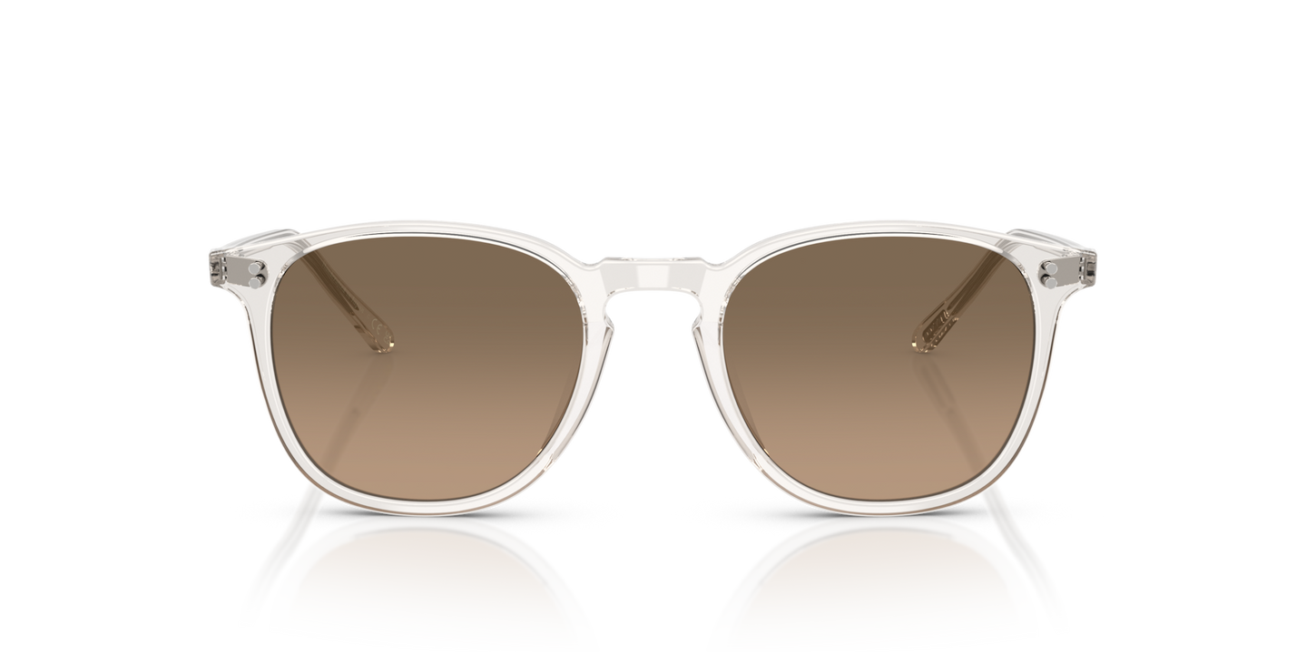 Oliver Peoples Finley 1993 Sun con montura Grava y lentes Marrón - Imagen Lentes