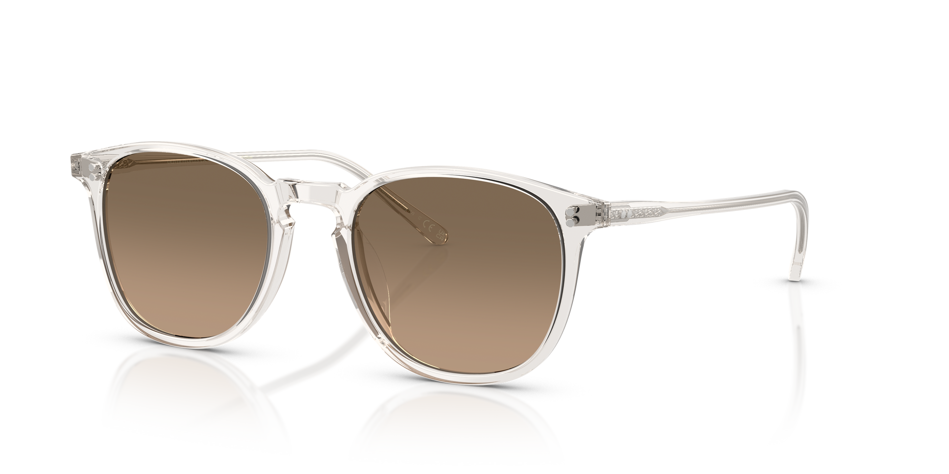 Oliver Peoples Finley 1993 Sun with Gravel frame and Sandstone