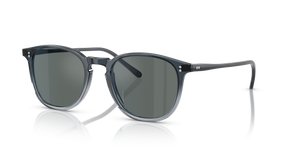 Oliver Peoples Finley 1993 Sun avec une monture Twilight dégradé et des verres Bleu - L'image 1