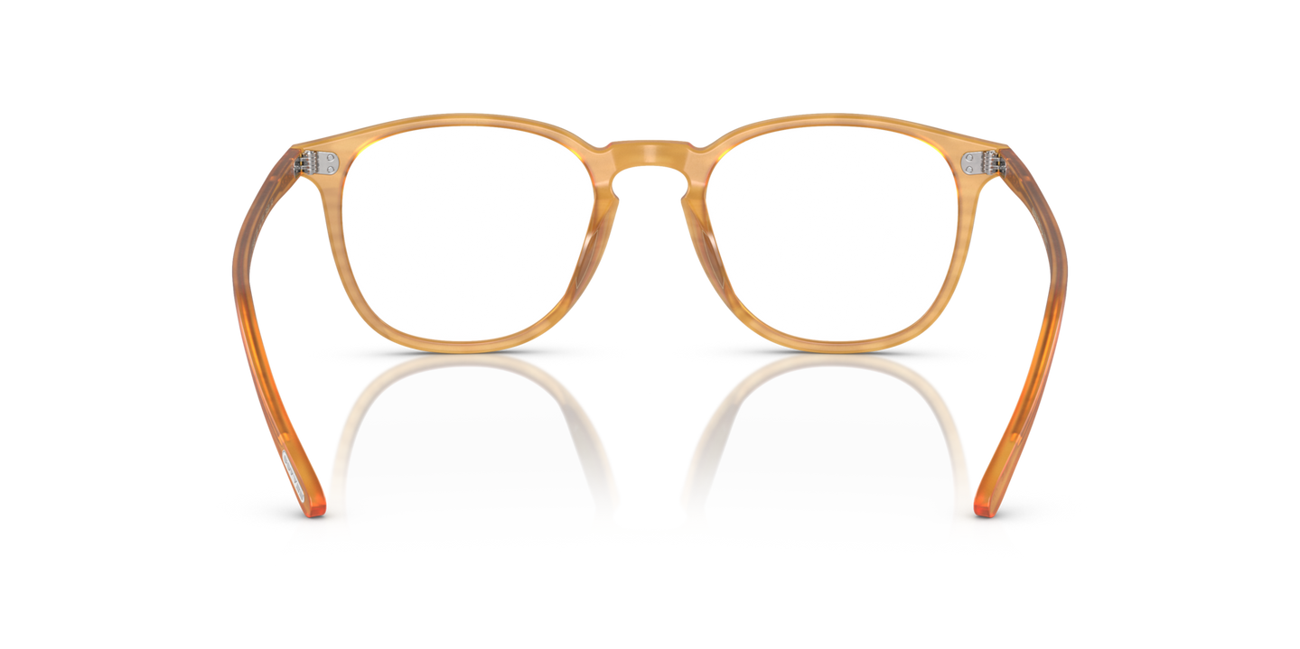 Oliver Peoples Finley 1993 with Semi-Matte Goldwood frame - Image Nosepads