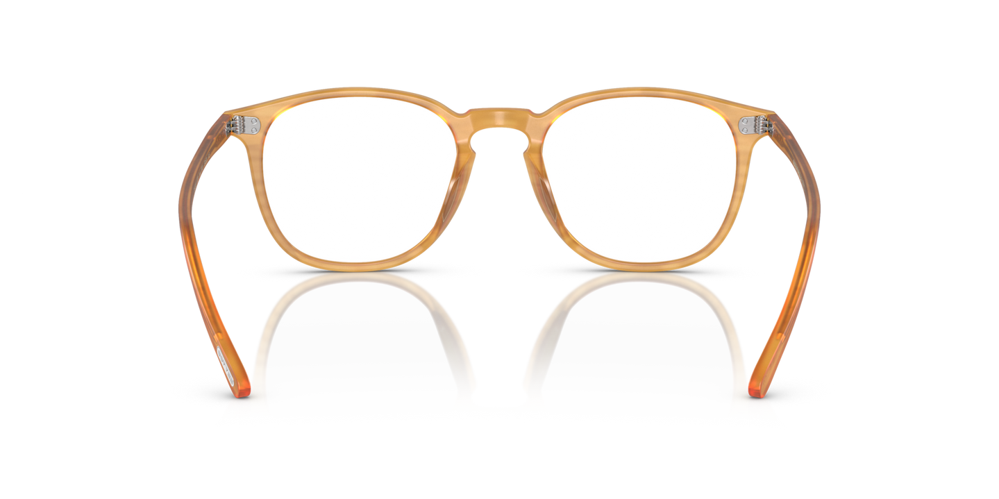 Oliver Peoples Finley 1993 with Semi-Matte Goldwood frame - Image Nosepads